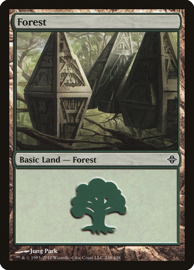Image for Forest (248) (248) (Rise of the Eldrazi) - Magic: The Gathering