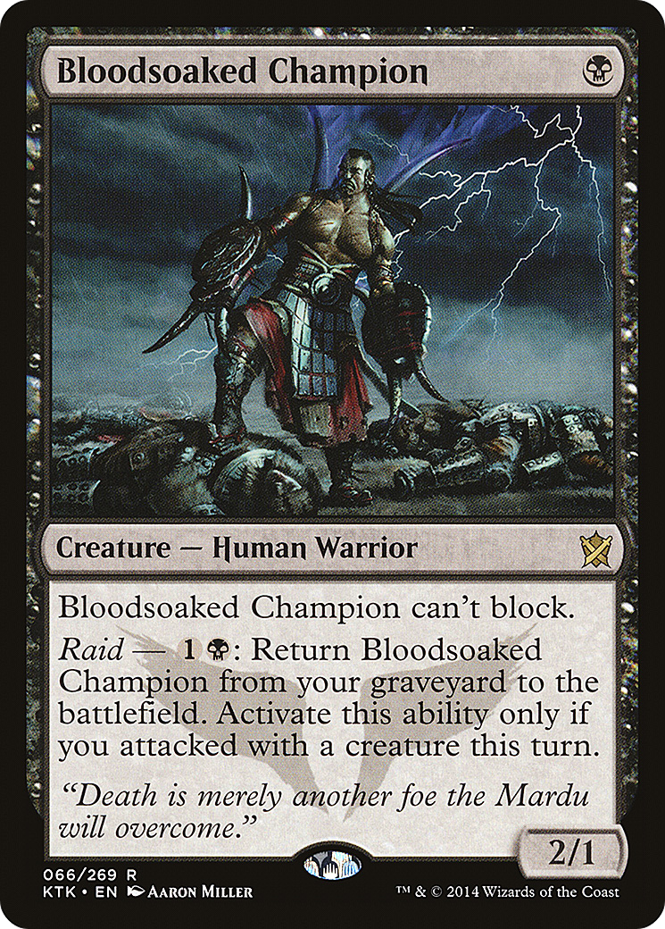Bloodsoaked Champion (66) (KTK)