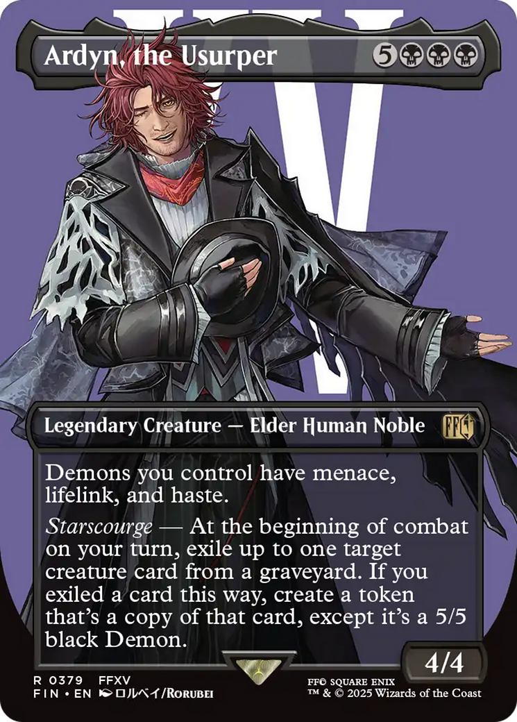 Ardyn, the Usurper (0379) (Borderless) (379) (FIN)