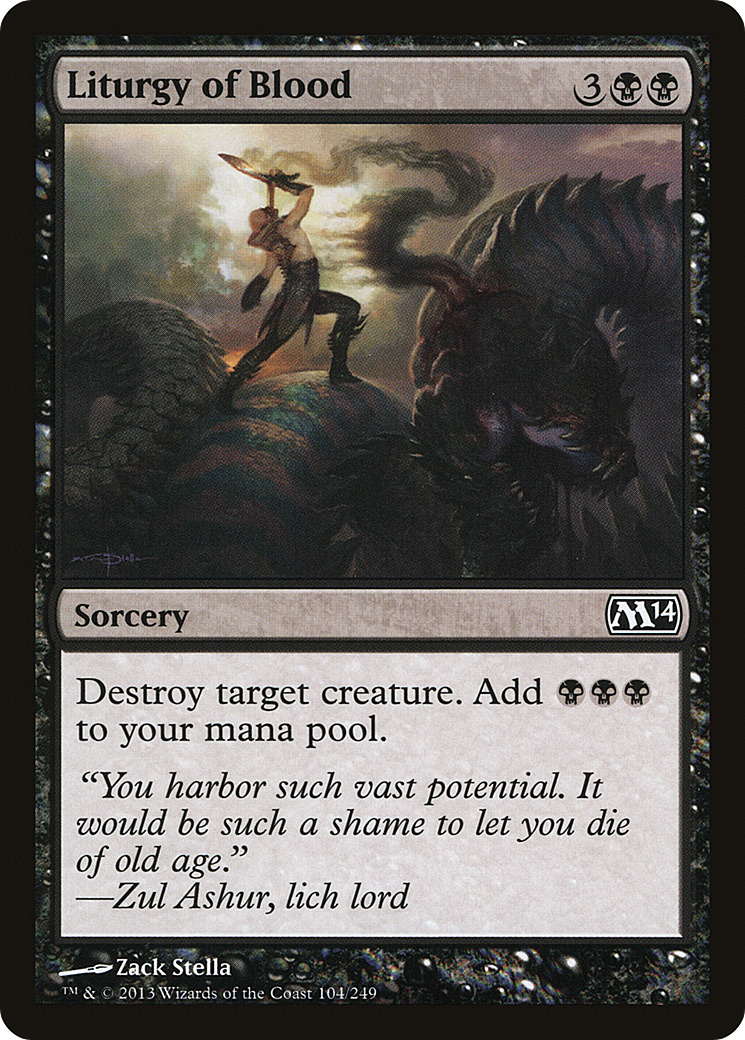 Liturgy of Blood (104) (M14)
