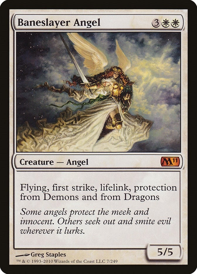 Image for Baneslayer Angel (7) (Magic 2011 (M11)) - Magic: The Gathering