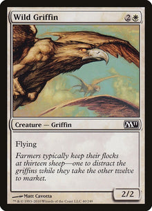 Image for Wild Griffin (40) (Magic 2011 (M11)) - Magic: The Gathering