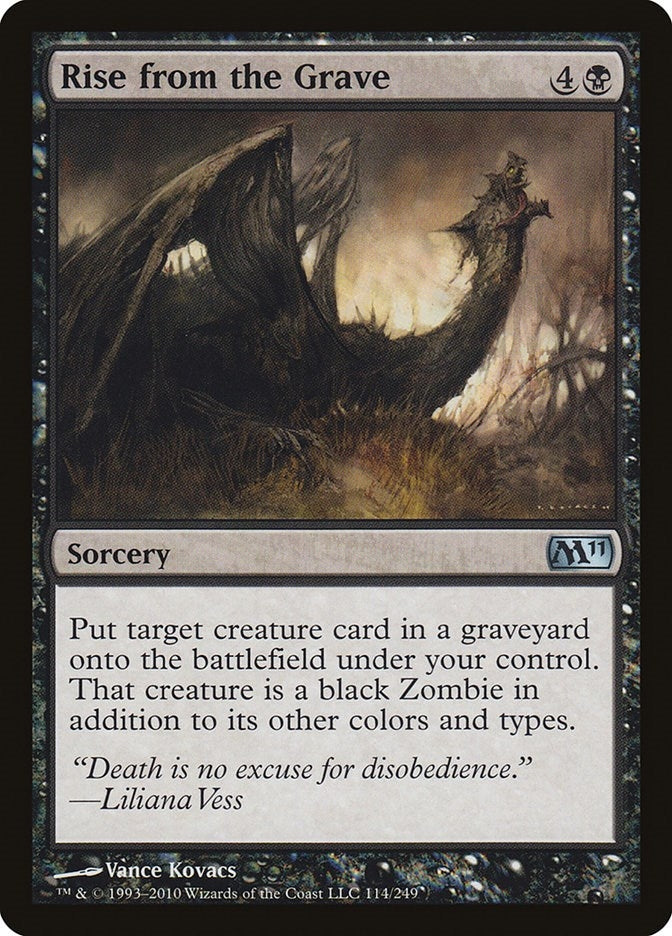 Rise from the Grave (114) (Magic 2011 (M11))