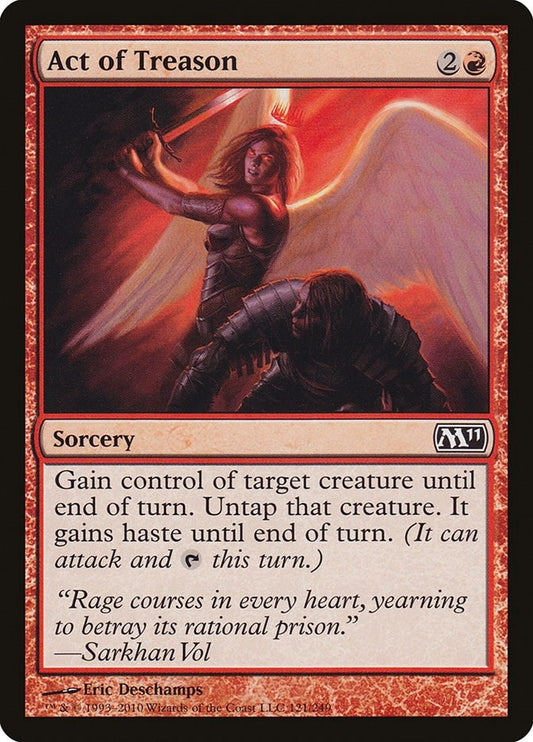Act of Treason (121) (Magic 2011 (M11))