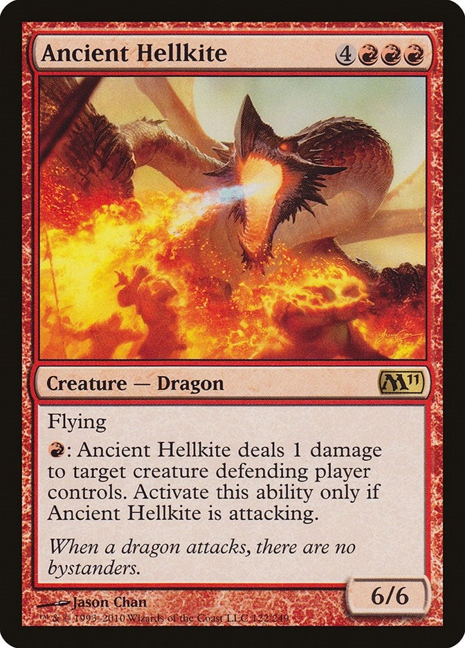 Image for Ancient Hellkite (122) (Magic 2011 (M11)) - Magic: The Gathering