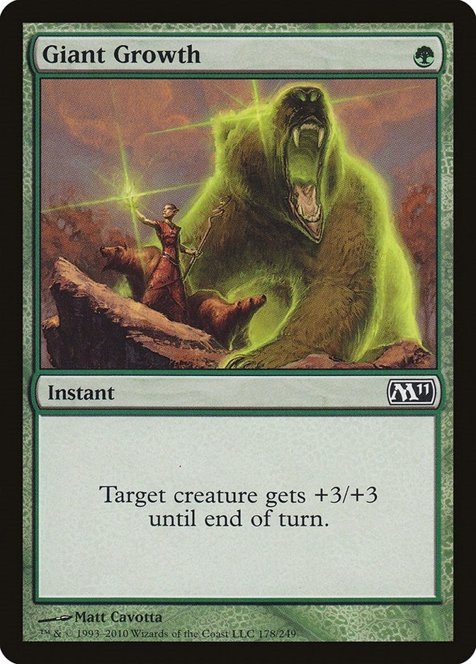 Giant Growth (178) (Magic 2011 (M11))