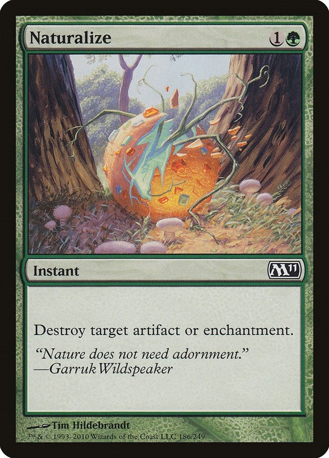 Naturalize (186) (Magic 2011 (M11))