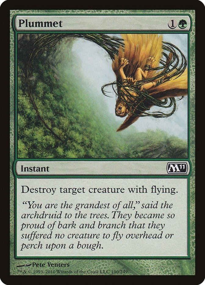 Image for Plummet (190) (Magic 2011 (M11)) - Magic: The Gathering