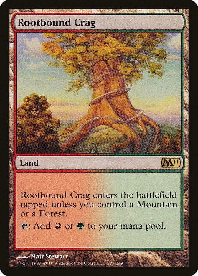 Rootbound Crag (227) (Magic 2011 (M11))