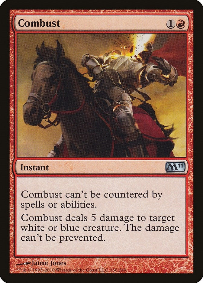 Image for Combust (130) (Magic 2011 (M11)) - Magic: The Gathering