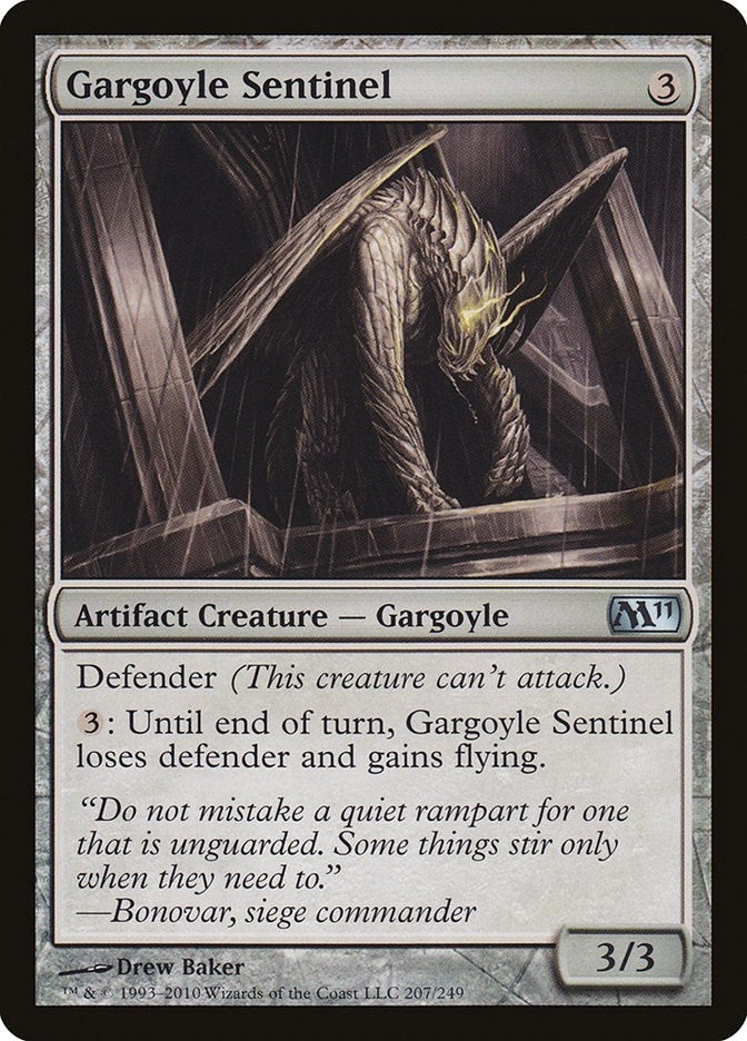 Gargoyle Sentinel (207) (Magic 2011 (M11))