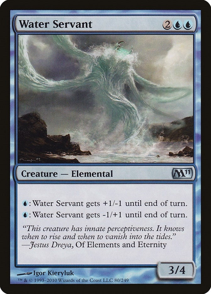 Water Servant (80) (Magic 2011 (M11))
