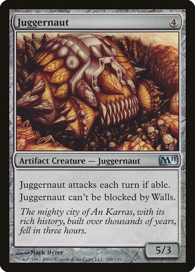 Image for Juggernaut (209) (Magic 2011 (M11)) - Magic: The Gathering