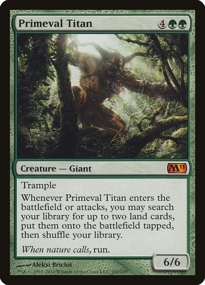 Primeval Titan (192) (Magic 2011 (M11))