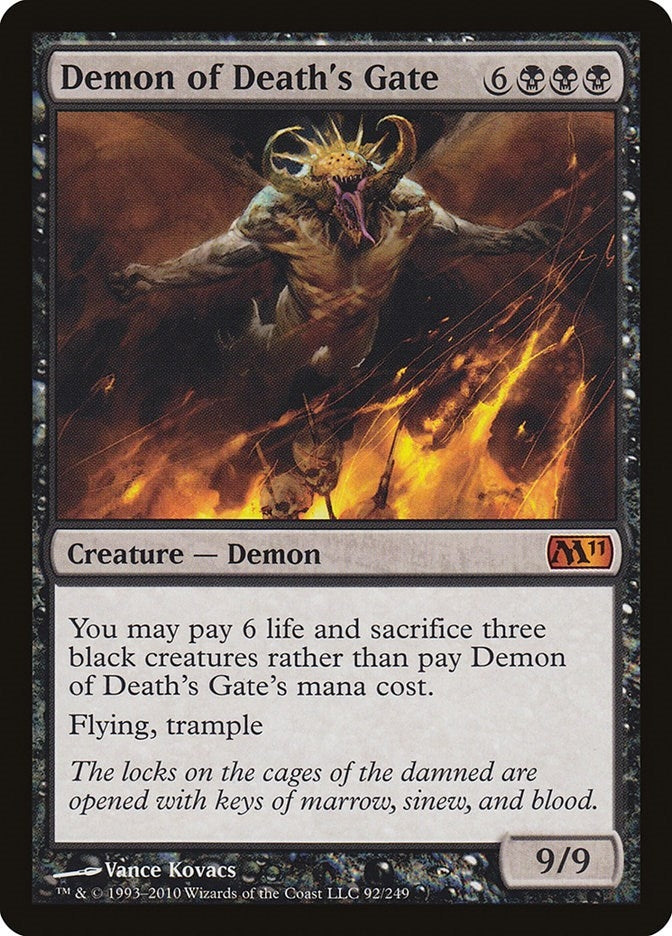 Demon of Death's Gate (92) (Magic 2011 (M11))