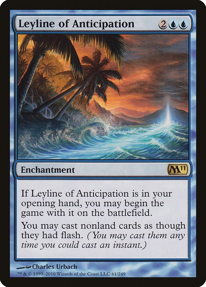 Image for Leyline of Anticipation (61) (Magic 2011 (M11)) - Magic: The Gathering