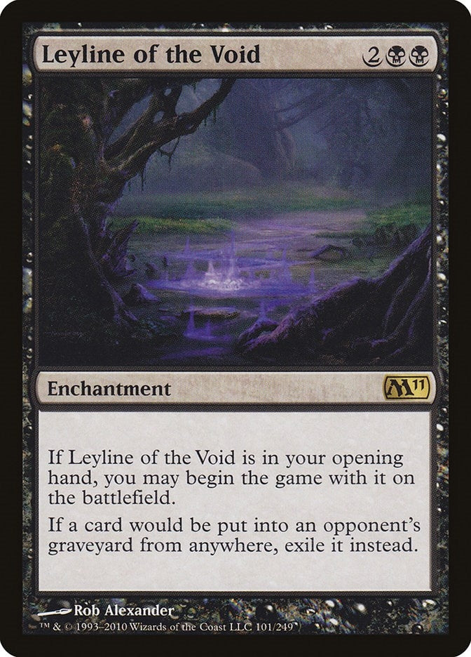 Leyline of the Void (101) (Magic 2011 (M11))