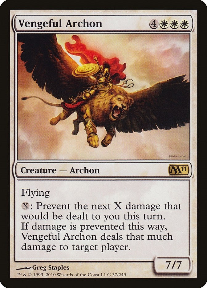 Vengeful Archon (37) (Magic 2011 (M11))