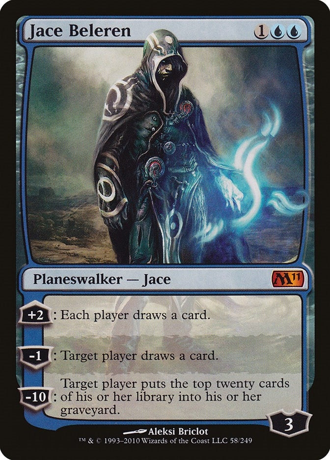 Jace Beleren (58) (Magic 2011 (M11))