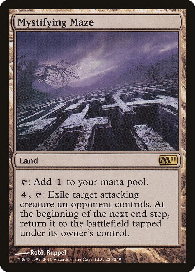 Image for Mystifying Maze (226) (Magic 2011 (M11)) - Magic: The Gathering