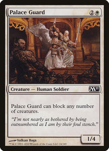 Image for Palace Guard (24) (Magic 2011 (M11)) - Magic: The Gathering