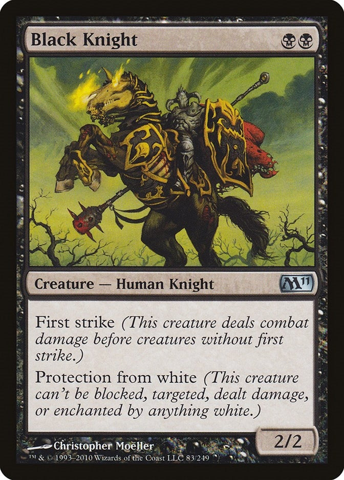 Black Knight (83) (Magic 2011 (M11))
