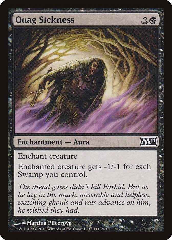 Image for Quag Sickness (111) (Magic 2011 (M11)) - Magic: The Gathering