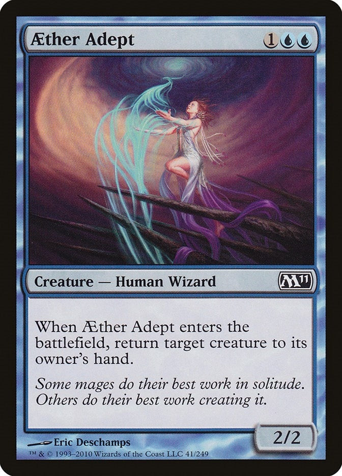 Image for Aether Adept (41) (Magic 2011 (M11)) - Magic: The Gathering