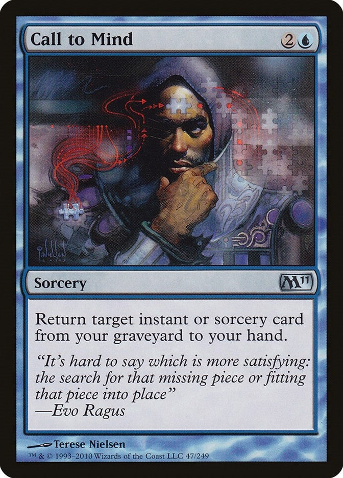 Call to Mind (47) (Magic 2011 (M11))