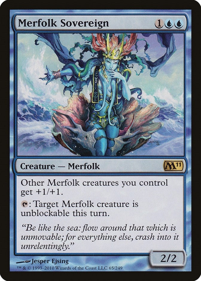 Merfolk Sovereign (65) (Magic 2011 (M11))