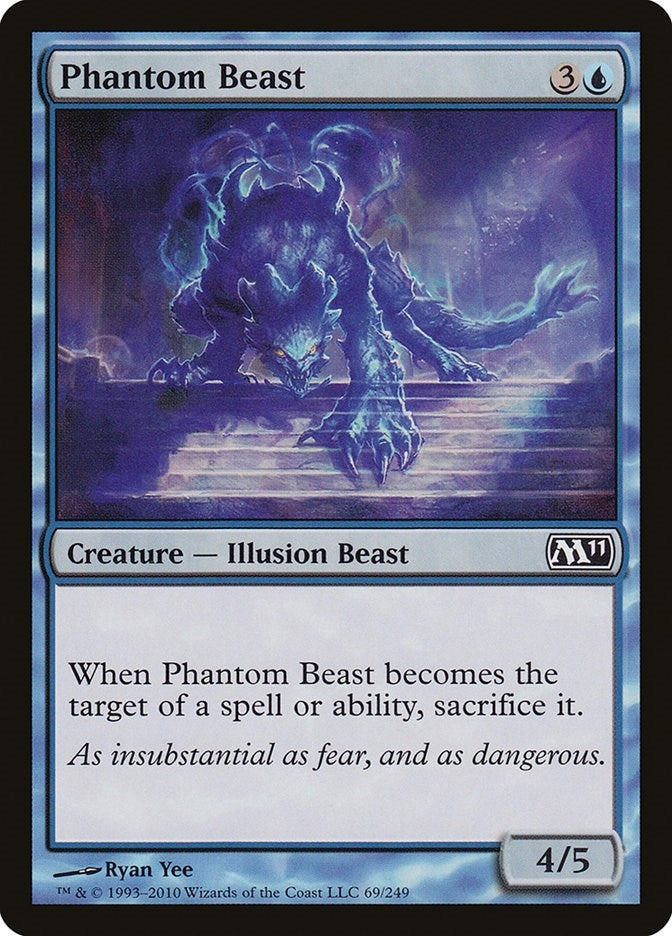 Phantom Beast (69) (Magic 2011 (M11))