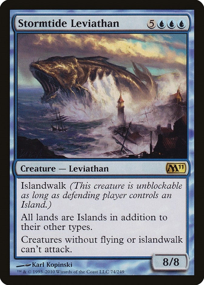 Image for Stormtide Leviathan (74) (Magic 2011 (M11)) - Magic: The Gathering