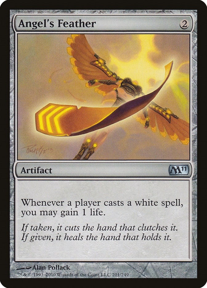 Image for Angel's Feather (201) (Magic 2011 (M11)) - Magic: The Gathering