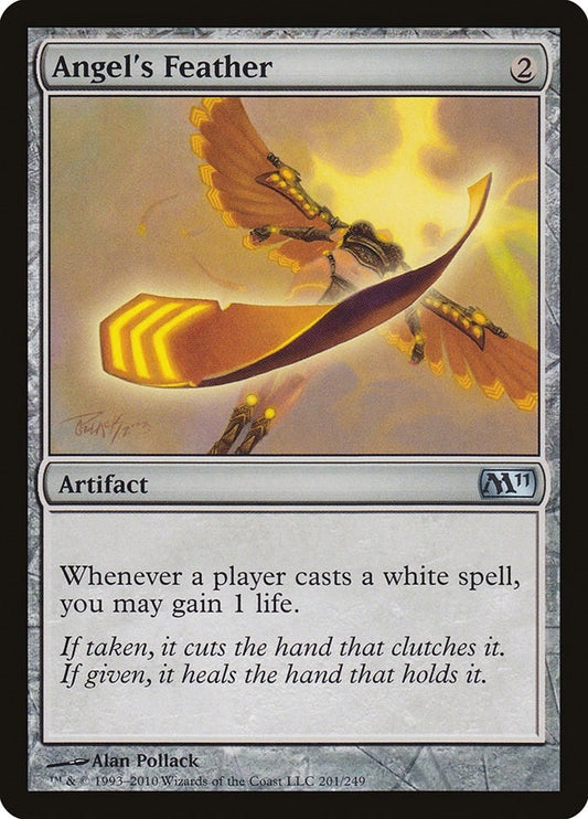 Image for Angel's Feather (201) (Magic 2011 (M11)) - Magic: The Gathering