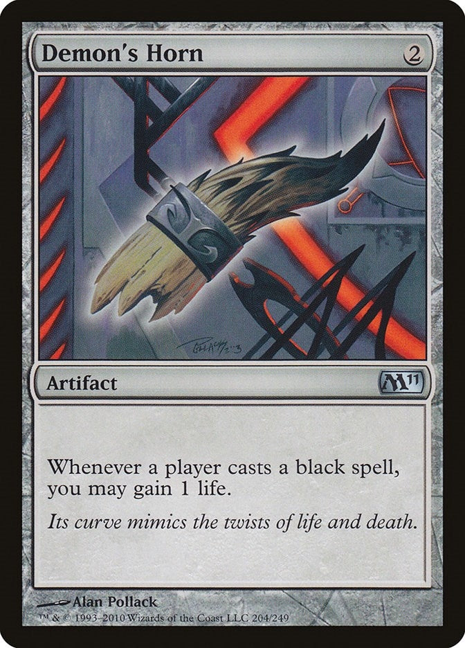 Demon's Horn (204) (Magic 2011 (M11))