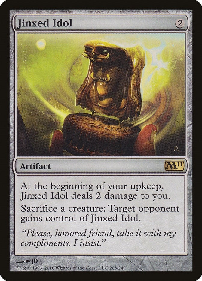 Jinxed Idol (208) (Magic 2011 (M11))
