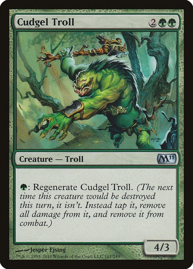 Cudgel Troll (167) (Magic 2011 (M11))