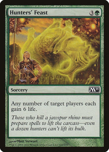 Hunters' Feast (182) (Magic 2011 (M11))