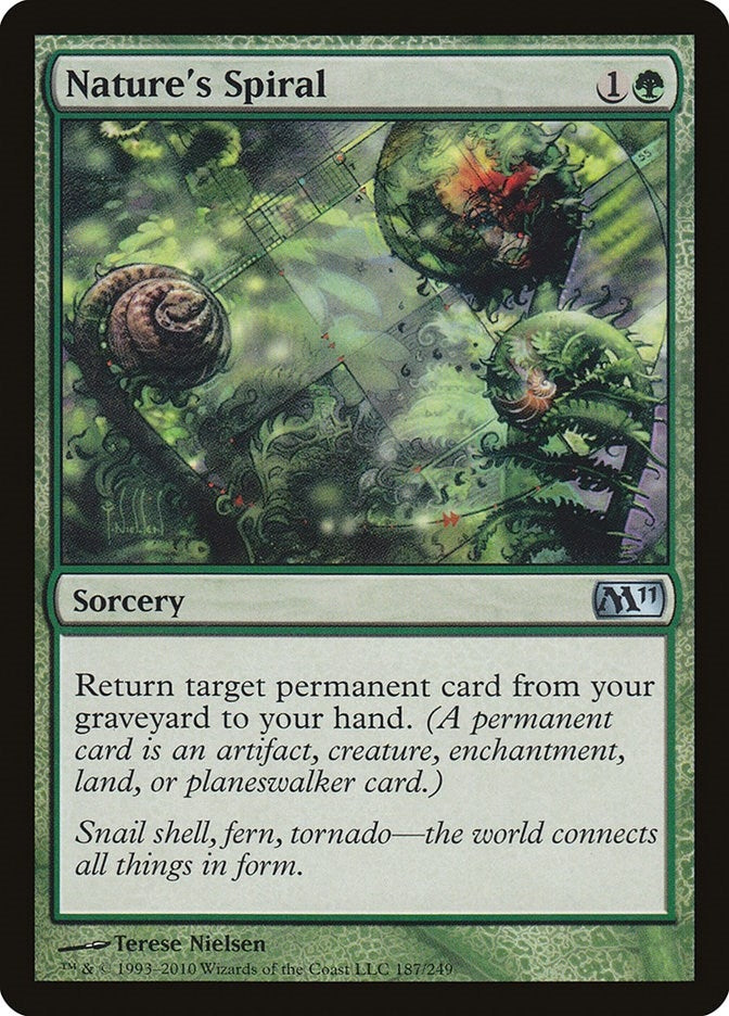 Image for Nature's Spiral (187) (Magic 2011 (M11)) - Magic: The Gathering