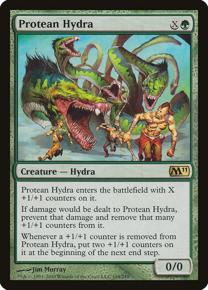 Image for Protean Hydra (194) (Magic 2011 (M11)) - Magic: The Gathering