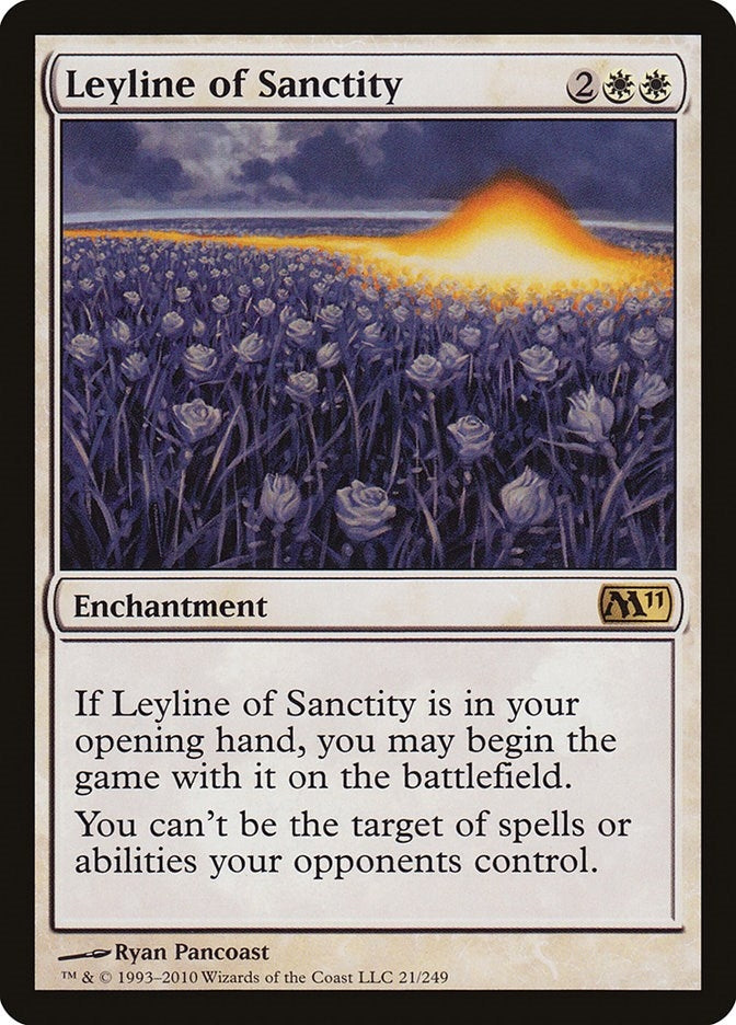 Leyline of Sanctity (21) (Magic 2011 (M11))