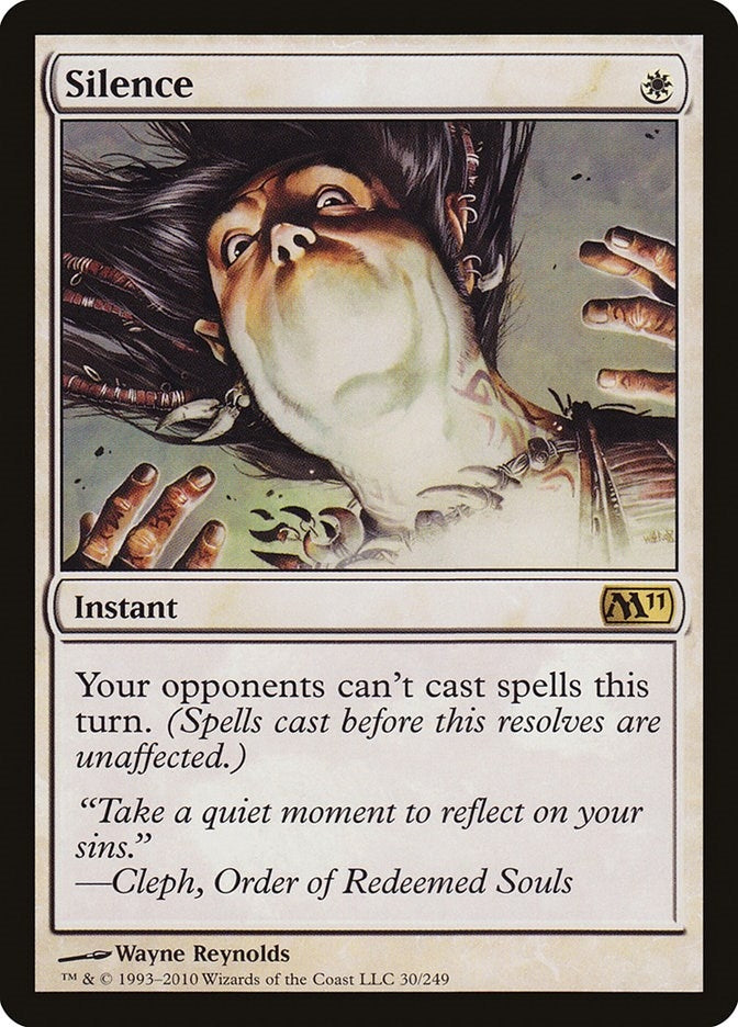 Image for Silence (30) (Magic 2011 (M11)) - Magic: The Gathering