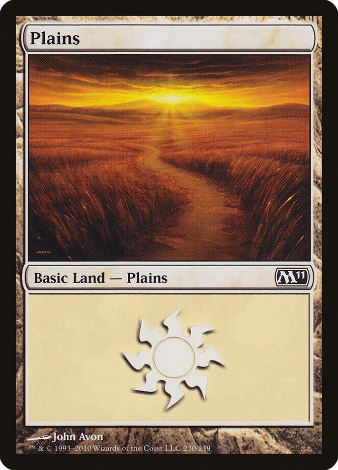 Image for Plains (230) (230) (Magic 2011 (M11)) - Magic: The Gathering