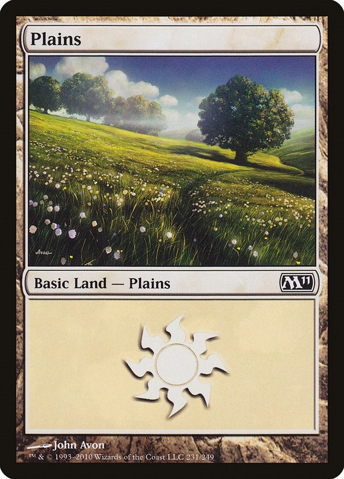 Plains (231) (231) (Magic 2011 (M11))