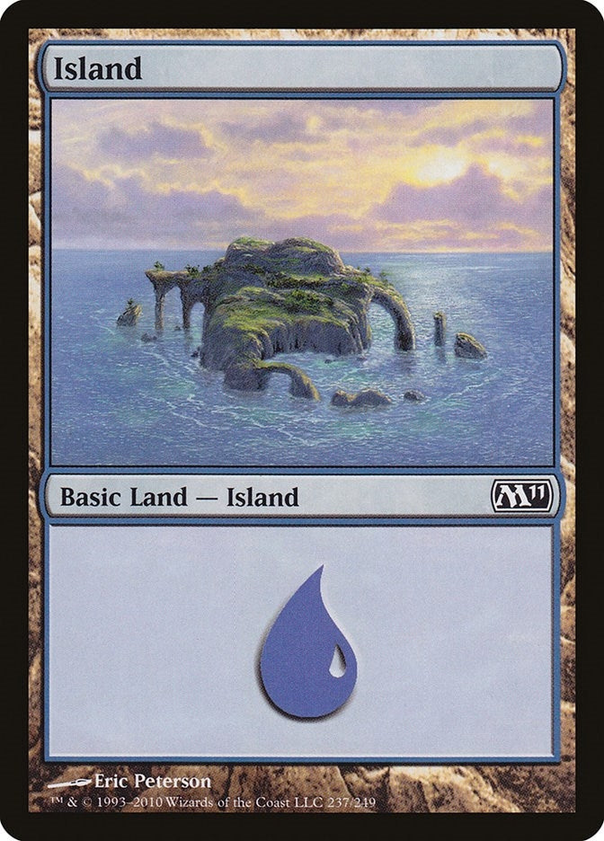 Image for Island (237) (237) (Magic 2011 (M11)) (M11) - Magic: The Gathering