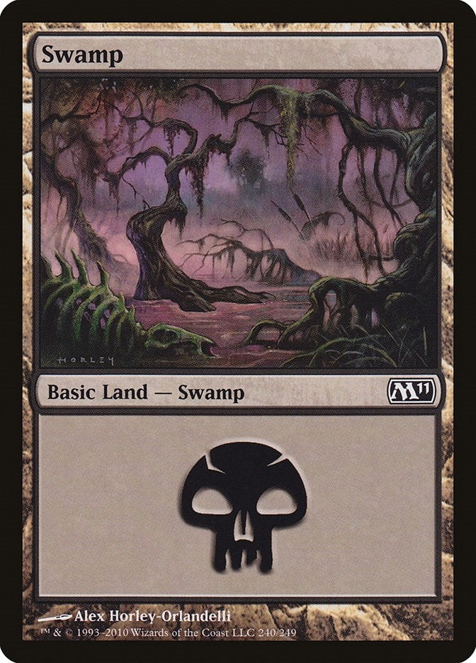 Swamp (240) (240) (Magic 2011 (M11))