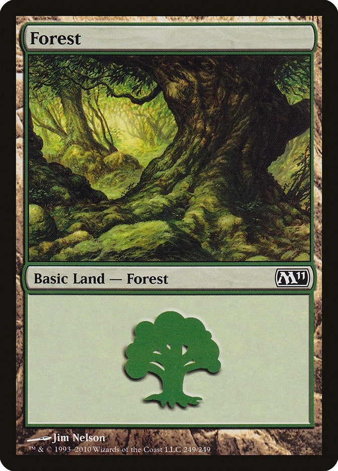 Image for Forest (249) (249) (Magic 2011 (M11)) - Magic: The Gathering