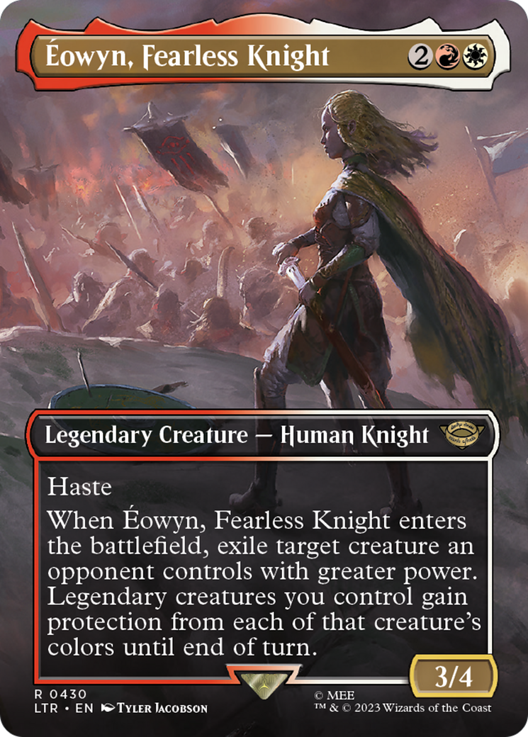 Eowyn, Fearless Knight (Borderless) (430) (LTR)
