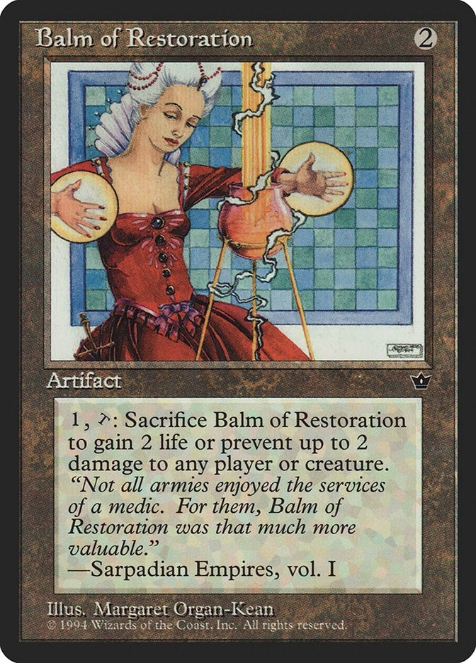 Image for Balm of Restoration (Fallen Empires) - Magic: The Gathering