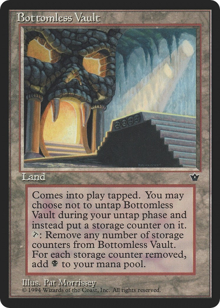 Image for Bottomless Vault (Fallen Empires) - Magic: The Gathering